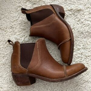 Liberty Black boots in Carmel color